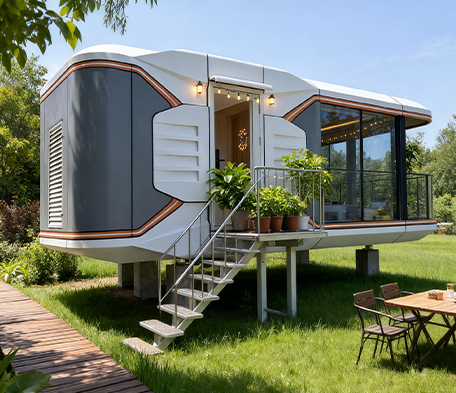 우주 캡슐 하우스